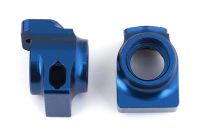 UK-B64 FT Blue Aluminum Rear Hubs TEAM-ASSOCIATED