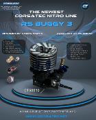 UK-Combo Moteur RS Line Off-Road Engine 3 ports + Echapp. EFRA 2180 CORSATEC
