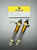 UK-Shock kit 1.02 stroke, Golden body and black cap FAN RC