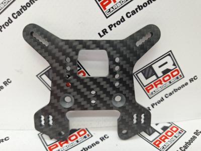 UK-Rear shock tower 4mm for RC8B4.2 Asso (81692) LR PROD