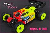 UK-Bodyshell lexan "RADIKAL" for AGAMA N1/N1E (clear) 6-MIK