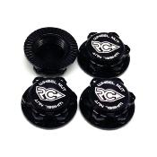 UK-Ultra-Lightweight Wheel Nuts – Fine Thread M12x1.0 (Black) RC-PROJECT