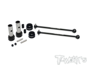 UK-Steel Front Universal Joint Set 91.5mm ( For HB Racing D8 WS/D819RS/D819 ) 2pcs. T-WORK'S