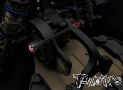 UK-Graphite laydown motor plate 3mm (for T-Associated RC10 B6.4/B6.3) T-WORK'S