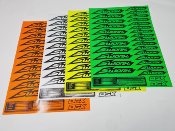 UK-Stickers SWORKZ - différents choice of colors WS-LINE