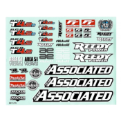 UK-RC8T4.2 Decal Sheet TEAM-ASSOCIATED
