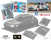 UK-1/10 Peugeot 205 T16 190mm (unpainted) TEAM C