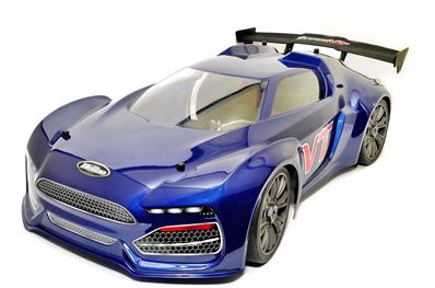 UK-HYPER VT ONROAD RTR w/150a ESC 18KG SERVO,2.4ghz RADIO - BLUE HOBAO RACING