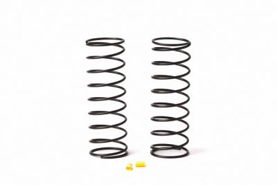 UK-1/10 Rear Shock Spring-Yellow PR RACING