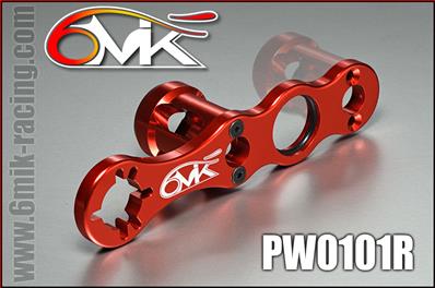 UK-Red wheel and clutch wrench 6-MIK