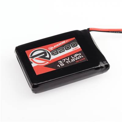 UK-3200mAh 3.7V MT-5 | MT-44 LiPo Transmitter Battery Pack RUDDOG