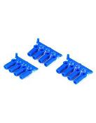 UK-Rod Ends For Associated Blue (12) RPM