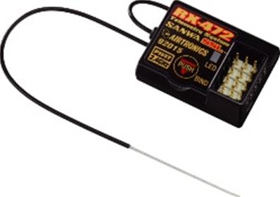 UK-RX-472 FHSS 2.4GHz Receiver with Telemetry SANWA