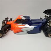 UK-Painted body ST4-Falcon orange/blue for S35-4E SWORKZ