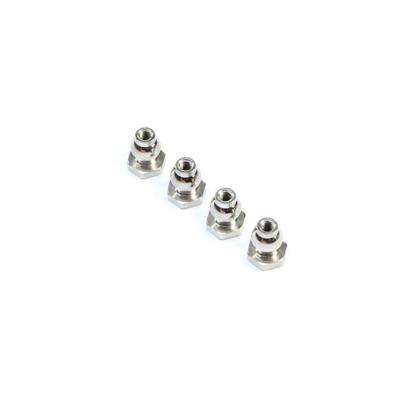 UK-Suspension Ball 6.8mm Flanged (4): 8X, 8XE LOSI
