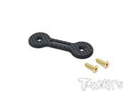 UK-1/8 Buggy Graphite Wing Button ( For Team Associated) T-WORK'S