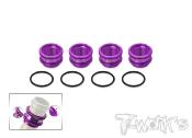 UK-Alum. 1/8 Off Road 16mm Shock Spring Long Adjuster +11mm ( AE/Mugen/Kyosho/SWORKZ/Infinity/HN ) 4pcs. (choice of colors) T-WORK'S