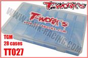 UK-28 Case Hardware Storage Boxes ( 17.5x11x2.5cm) T-WORK'S