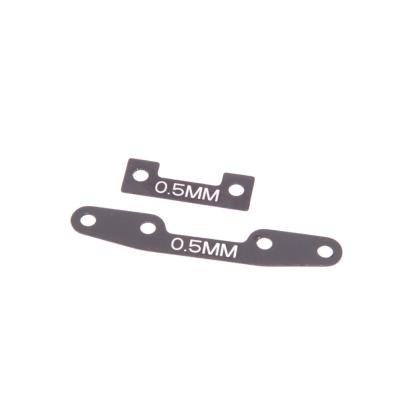 UK-Alloy 0.5mm rear strap spacers ST2/LD3 SCHUMACHER RACING