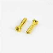 UK-4.0mm BULLET CONNECTOR MALE (2pcs) ULTIMATE RACING