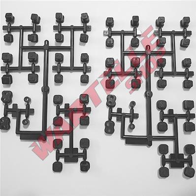 UK-Durable Plastic Inserts Set Grey (2Set) SWORKZ