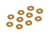 UK-Alu shim 3x6x1.0mm orange (10) X-RAY
