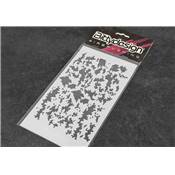 UK-Vinyl stencil 'Camo Digi' BITTYDESIGN