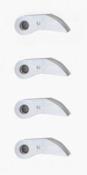 UK-HARD ALUMINUM CLUTCH BLOCKS (4) O.S