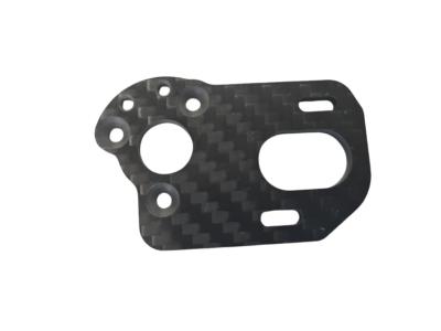 UK-Carbon motor plate 3mm for XB2 2024 WS-LINE