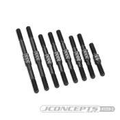 UK-RC10 Worlds Fin Titanium Turnbuckle Set BLACK J-CONCEPT
