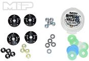 UK-Bypass1™ Tapered Hi-Flow Piston Kit, 5-Hole x 1.3mm, 1/8th Scale MIP