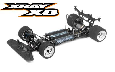 UK-X8 Piste 1/8 Pan Car Electrique 2025/2026 - XRAY