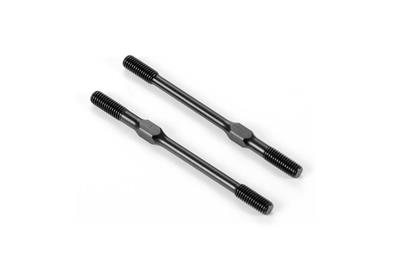 UK-Adj. Turnbuckle 70mm M5 L/R - HUDY Spring Steelâ V3 (2) X-RAY