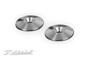 UK-Alu rear wing shim (2) X-RAY