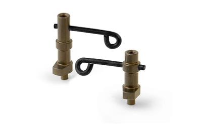 UK-Alu Brake Cam Post & Rod (2+2) Hard Coated X-RAY