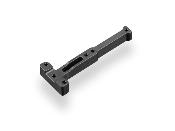 UK-Composite Chassis Brace Front - Graphite X-RAY