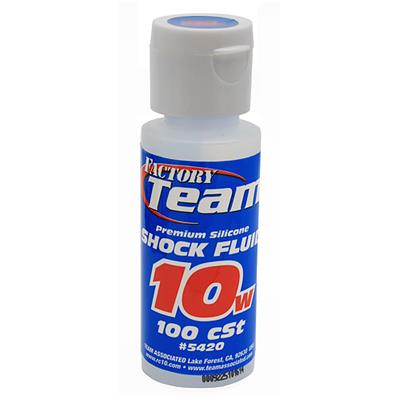 UK-FT Silicone Shock Fluid, 10wt (100 CST) TEAM-ASSOCIATED