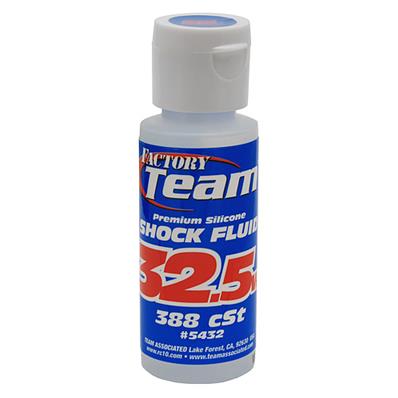 UK-FT Silicone Shock Fluid 32.5wt (388 CST), 2oz. TEAM-ASSOCIATED
