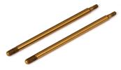 UK-RC8T3 TiN Shock Shafts, 3.5x42.5 mm TEAM-ASSOCIATED
