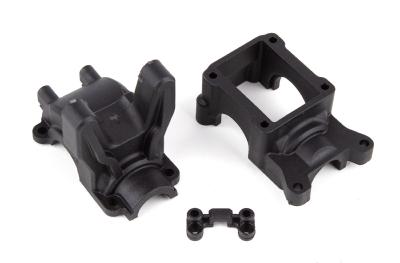 UK-RC10B74.2 FT Rear Gearbox, carbon TEAM-ASSOCIATED