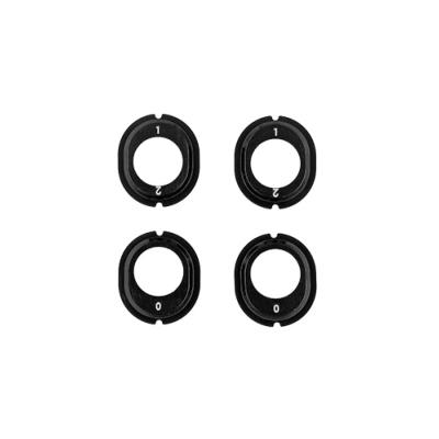 UK-FT Aluminum Differential Height Inserts, Notched TEAM-ASSOCIATED
