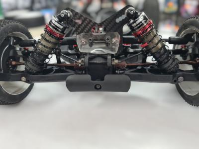 UK-Front shock tower SHORT carbone EB48 2.2 (V2) LR PROD