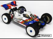 UK-Force Clear body for AE RC8B3 BITTYDESIGN