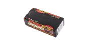 UK-Accu lipo Red Line 2.0 Shorty 2S HV 7.6V 140C 6000 5mm GENS ACE
