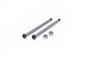 UK-AE RC10 Rear Inner 58.2mm Hardened Hinge Pin w/locknuts (2) KOSWORK