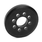 UK-Starterbox Spare Rubber Wheel 76mm ROBITRONIC