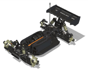 UK-E8 World Spec 1/8 Compétition Buggy HB RACING