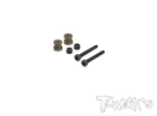 UK-Hard Coated 7075-T6 Alum. Shock Standoffs ( For Xray XB8 22/21/20/19/18 ) 4pcs. T-WORK'S