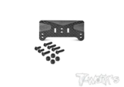 UK-Graphite Front Body Mount Adaptor ( For Mugen MBX8T) T-WORK'S