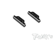 UK-Alum. Battery Tray Spacer 2pcs. ( For Team Associated RC8 B4E &#65289; T-WORK'S